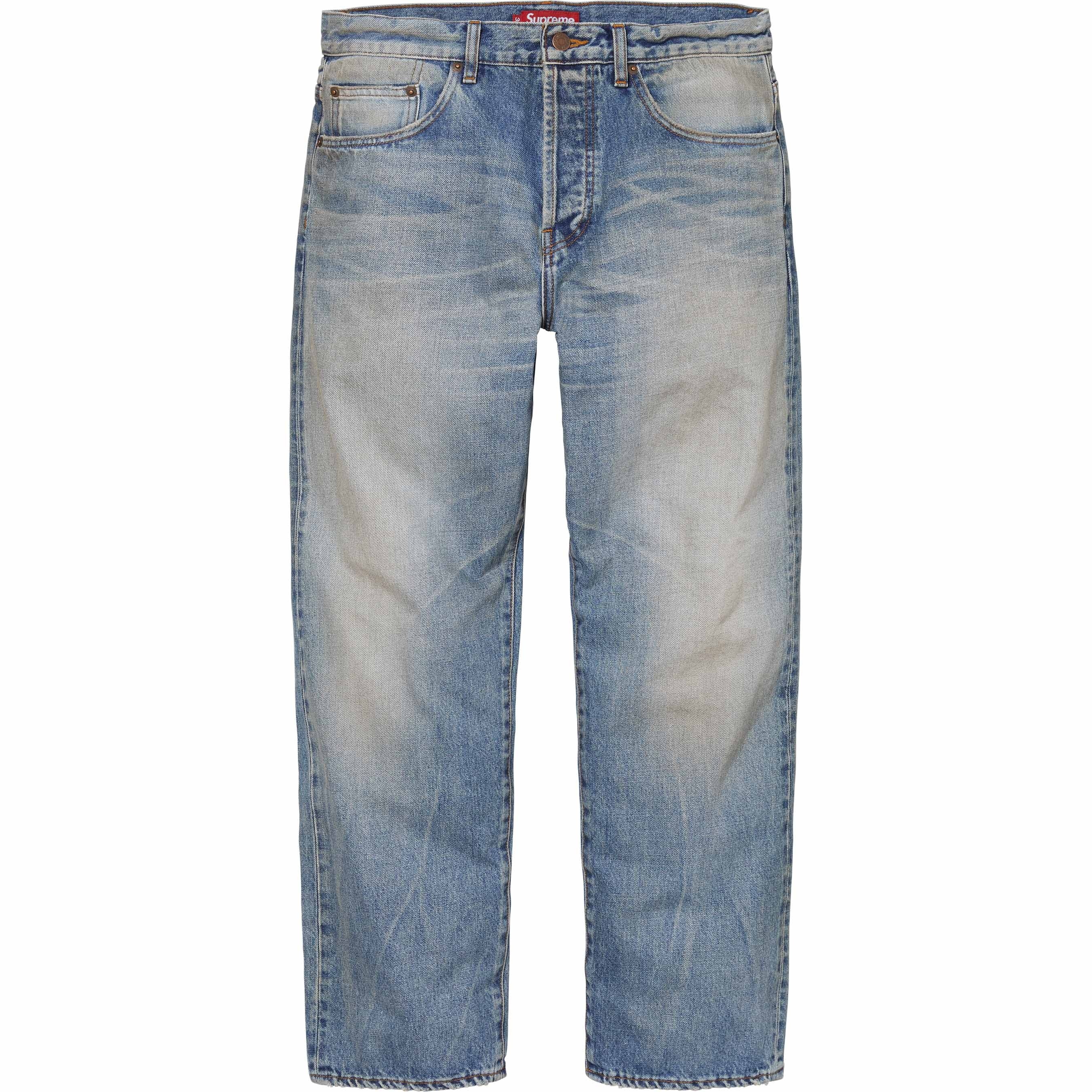 Distressed Loose Fit Selvedge Jean view 8